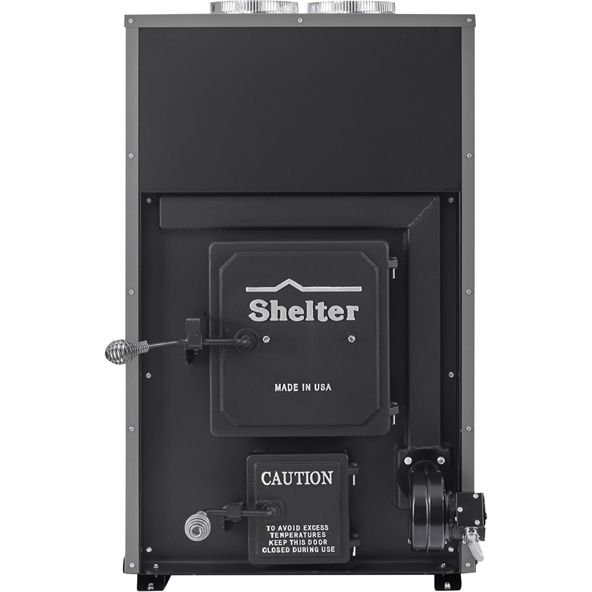 US Stove Company Hot Blast, Hot Blast Wood Furnace, Heat Output 180000